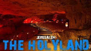 ZEDEKIAHS CAVE Napakaganda sa loob nito OFW Israel Jerusalem The Holy Land [upl. by Auqinimod]