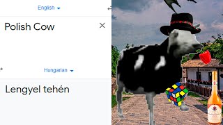 Polish Cow in different languages meme Part 3 [upl. by Ymmor]