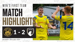 EXTENDED HIGHLIGHTS  Tiverton Town 1  2 WsM AFC  PreSeason Friendly  20724 [upl. by Tanya]