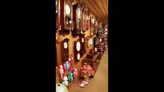 Champs Clock Shops Daylight savings time chiming event 2017 [upl. by Letsirc996]