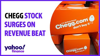 Chegg stock surges on Q2 revenue beat here are key takeaways from the earnings call [upl. by Hulbig]