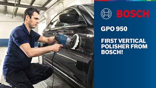 Bosch GPO 950 Polisher Professional Vehicle Polish  Smooth amp Precise Cleaning [upl. by Peedsaj786]