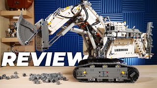 REVIEW LEGO Technic Liebherr R 9800 Excavator Set 42100 [upl. by Notsirhc212]