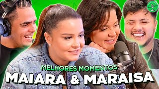 MAIARA amp MARAISA NO PODPAH  MELHORES MOMENTOS [upl. by Neroled]