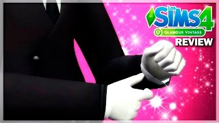 REVIEW Los Sims 4 Glamour Vintage accesorios  CAS  Objetos  Gameplay  Opinión [upl. by Eilssel971]