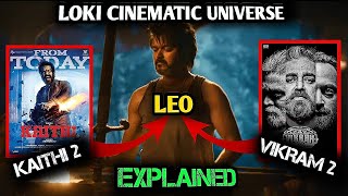 Vikram Kaithi amp LEO Connection  LCULokesh Cinematic Universe Explained [upl. by Nylyahs143]