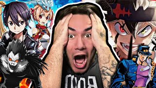 Rapper Reacts to ANIME Openings for THE FIRST TIME 2 [upl. by Delmor]