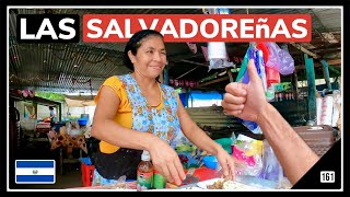 161 Así son LAS MUJERES de EL SALVADOR [upl. by Nilkoorb]