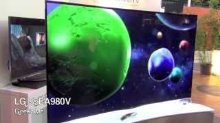 LG OLED 55EA980V  présentation FR [upl. by Quartet]