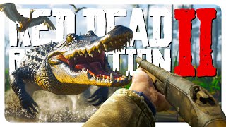 I became a SWAMP HUNTER ᵃⁿᵈ ʳᶦᶻᶻᵉᵈ ᵘᵖ ᵗʰᵉ ᴮᵃʸᵒᵘ ᴮᵃᵈᵈᶦᵉˢ  Red Dead Redemption 2 [upl. by Aehcim]