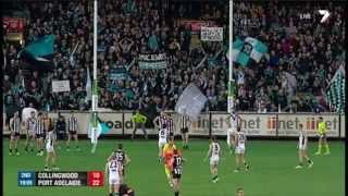 AFL Finals 2013  Collingwood v Port Adelaide  The eight big moments [upl. by Yelda]