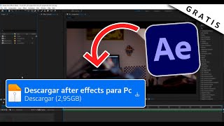 ✅Descargar AFTER EFFECTS GRATIS [upl. by Salim]