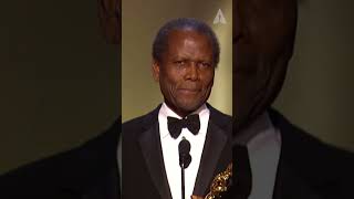 Oscar Winner Sidney Poitier Receives an Honorary Award [upl. by Herta]