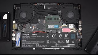 Gigabyte Aero 15 XC 2021 Teardown and NVMe Upgrade Tutorial [upl. by Queston943]