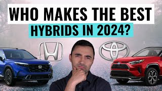 Which Car Brand Makes The Best Hybrids Toyota VS Honda VS The Rest [upl. by Kcirederf]