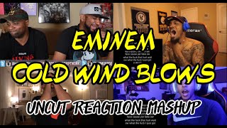 EMINEM  COLD WIND BLOWS  UNCUT REACTION MASHUP [upl. by Charis]