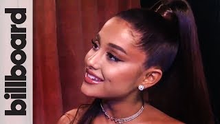 Ariana Grande Reacts to Being Woman of The Year Talks Celebrating Women amp More  Women in Music [upl. by Fern]