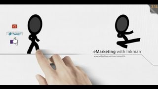 eMarketing Presentation with Inkman After Effects template project [upl. by Alrrats]