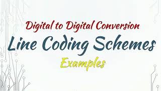 Line Coding Schemes Examples  Data Communications amp Networking  Bangla Lecture [upl. by Adnilemreh]