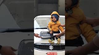 nexa ciaz baby is holding the car keys in his hand 🔑 youtube shorts  viral trending [upl. by Ytirev]