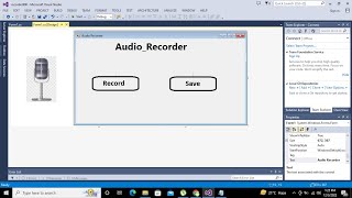 how to record audio in c  record Audio in visual studio  simplest program for sound recording c [upl. by Smukler]