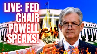 Live Fed Chair Jerome Powells FOMC Press Conference [upl. by Arza202]