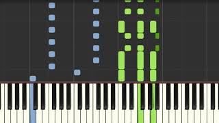 Devil Inside INXS Piano Tutorial Synthesia [upl. by Steffi]