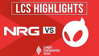 NRG vs DIG HIGHLIGHTS  LCS 2024 Spring  NRG Kia vs Dignitas [upl. by Swagerty]