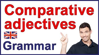 Comparative adjectives  English grammar lesson [upl. by Ahcorb]