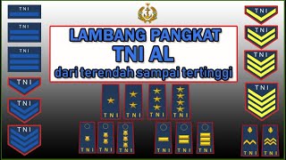 Urutan Pangkat TNI AL dari terendah sampai tertinggi [upl. by Valda168]