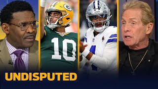 Cowboys huge home favorites over Packers in Super Wild Card Weekend who wins  NFL  UNDISPUTED [upl. by Steffin]