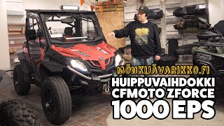 HUIPPUVAIHDOKKI  CFMOTO ZFORCE 1000 EPS [upl. by Aihsa852]