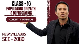 Population Growth and Compound Depreciation  Class 10 Maths in Nepali  Concept Formula Gurubaa [upl. by Dewhurst]