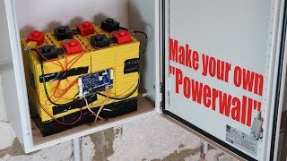 Make your own quotPowerwallquot Big LiFePO4 Battery Pack [upl. by Turpin756]