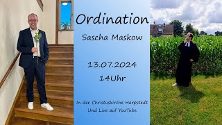 Ordinationsgottesdienst Sascha Maskow [upl. by Tawney325]