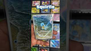 Squirtle Illustration Rare pokemon 151 Master Set [upl. by Dulce]