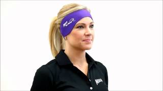 How to use Macks® Ear Band Swimming Headband [upl. by Polky]