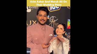 Asim Azhar and Merub Ali Talking about their wedding Plans  Asim Azhar Interview [upl. by Lynch803]