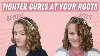 How to Get Tighter Curls at Your Roots [upl. by Anivram472]