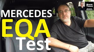 Mercedes EQA Elektrikli Otomobil Test Mercedes EQA’yı diğer modellerle karıştırmayın Mercedes EQA [upl. by Eila]