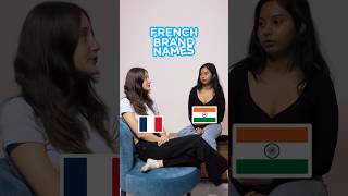 How to Pronounce FRENCH Brands Correctly 🤣😂 learnfrench brands ashortsaday [upl. by Solly]