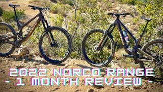 2022 Norco Range High Pivot  1 month review [upl. by Eeryk982]