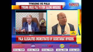 Meghalaya Dy CM Tynsong clashes with MPCC President Pala [upl. by Christoper]