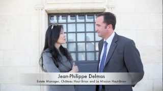 Jeannie Cho Lee interviews JeanPhilippe Delmas from Haut Brion [upl. by Aneehta]