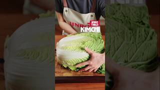 Check out how traditional Korean Kimchi is made cooking food kimchi [upl. by Nydnarb]