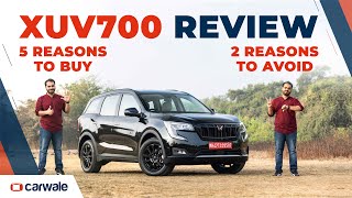 5 Positives amp 2 Negatives of Mahindra XUV700 AX7  Detailed Review [upl. by Yadrahs689]