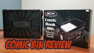 BCW Short Comic Book Bin Review [upl. by Sokairyk]