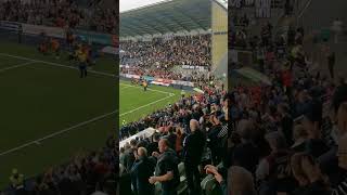 falkirk after winning 20 against Hearts [upl. by Nodearb]