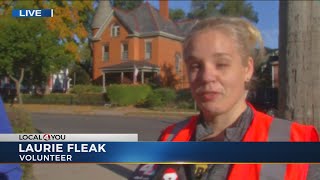 Tradition and Healing Volunteers and supporters prepare for the 40th Columbus Marathon [upl. by Gnous]