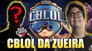 CBLOL DA ZUEIRA 22  NOVO SUPORTE DA RED E ESA CARREGANDO DE RAKAN [upl. by Edik]